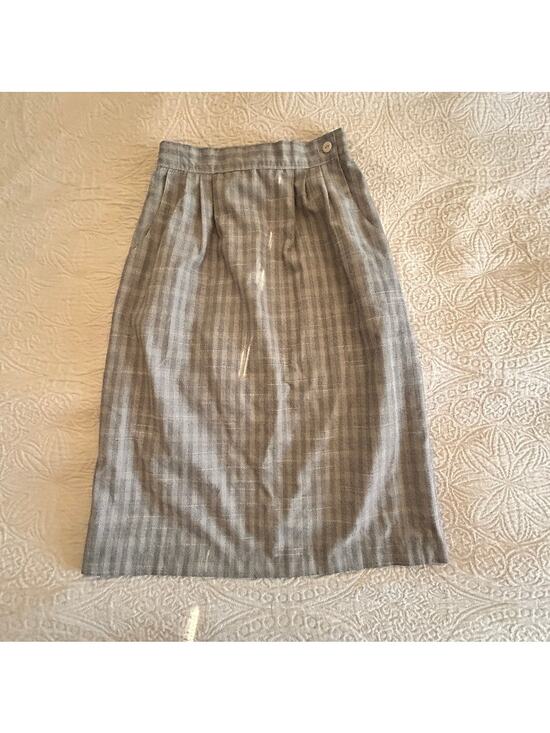 Fundamental Things Dresses & Skirts - Fundamental Things, Black and white plaid textured skirt, petite, size 4